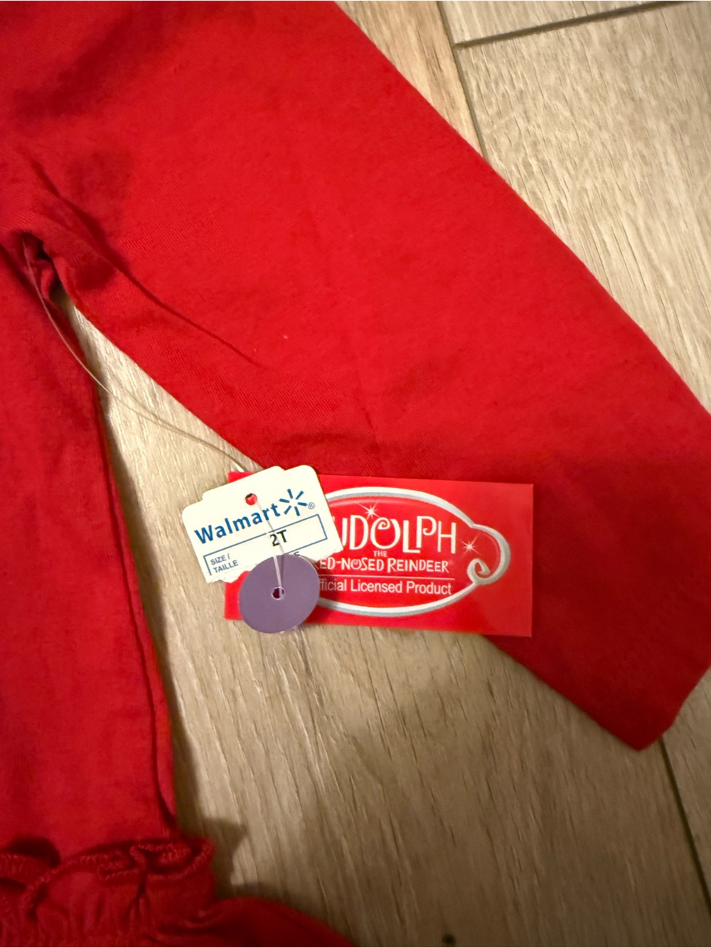 Red Ruffle dress - Picture 2 of 3
